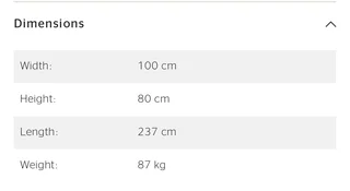 Coricraft Lodge 3-seater couch