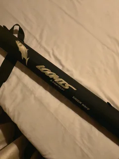 Black Loomis & Franklin 13ft fishing rod