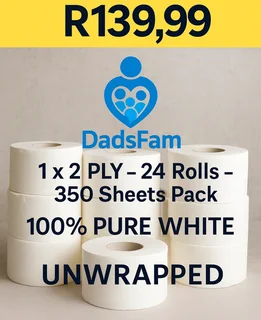 2 Ply 24 Rolls 350 Sheets 