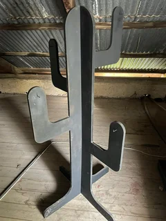 3 x Wooden Cactus Display Stands – Brand New & Unused!