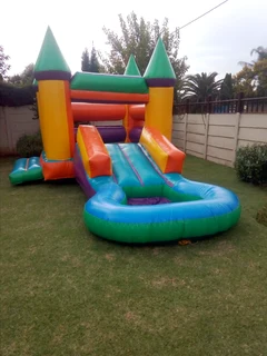 Jumping castles, tables and chairs for hire at affordable rates.