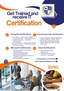 Dpassa College -Offers Online globally recognised certificates in Short courses and Qualification