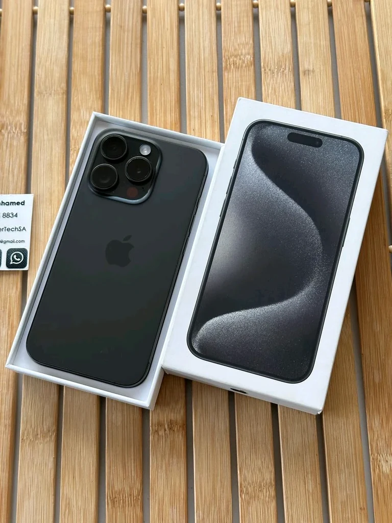 iPhone15pro Black titanium 128GB(IPHONE 15 PRO - 128GB iPhone15pro Black titanium 128GB(IPHONE 15 PRO - 128GB