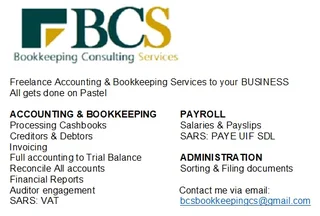 Freelance Bookkeeper to Companies