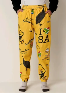 Stylish "I love SA" Pants