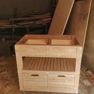 White Kitchen Island