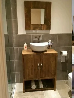 2 door Bathroom Vanity - basin excluded