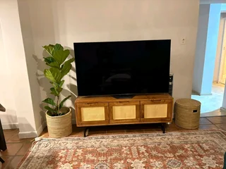 Steel Frame TV Stand