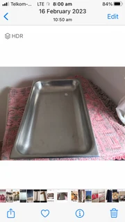 1 Stainless steel  deep catering,baking,Roasting rectangular pan