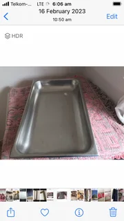 Stainless steel strong deep tray call 0680108392