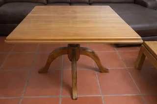 Solid Yellowwood Farmhouse Table