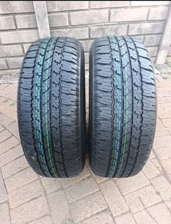 BRIDGESTONE DUELER TYRES 265/65R17 D693 AT ASET OF FOUR ON SALE