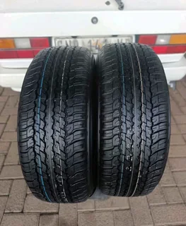 DUNLOP GRANTREK TYRES 265/65R17 AT NEW. ASET OF FOUR ON SALE