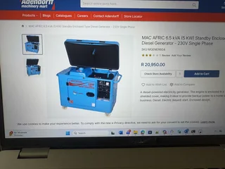 Mac afri 5kw  jdp6000-lden