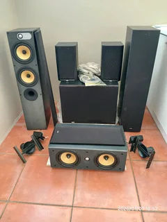 B&W Home Theatre Full Speaker Set