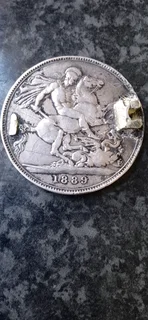 Queen victoria silver coin