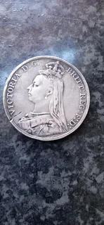 Queen victoria silver coin
