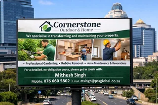 Garden services, home maintenance and renovations.