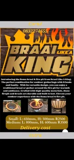 Fire Pit &amp; Braai Boma