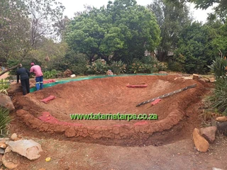 Pond Liner fitted in Mooi Kloof Pretoria