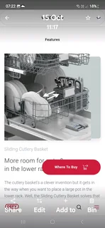 Defy Dishwasher Silver (Eco)