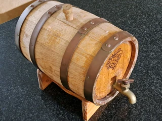 Small Vintage Wine Keg