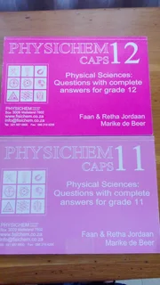 Physichem gr 11 &amp; 12 - R150