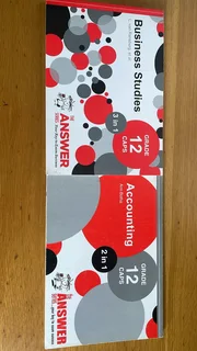 Answer series gr12 accounting &amp; business studies