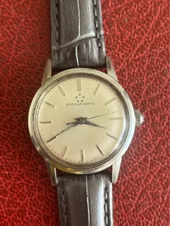 Vintage Eterna-Matic Automatic Dress Watch (ca. 1956–1957)