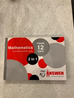 The Answer Series 2 in 1 Mathematics Study Guide CAPS