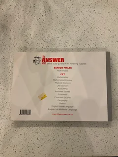 The Answer Series 2 in 1 Mathematics Study Guide CAPS
