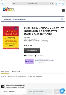 Grade 12 English Handbook and Study Guide (Beryl Lutrin)
