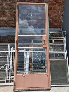 Various window and door frames &amp; security gates for sale