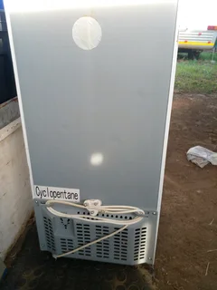 Goldair GDD130A double door fridge