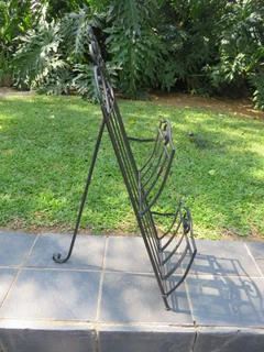 Wrought Iron magazine stand