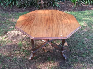 Octagonal occasional table