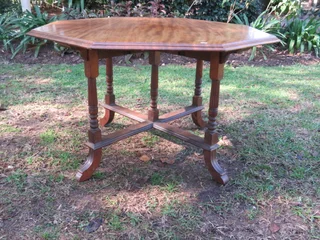 Octagonal occasional table