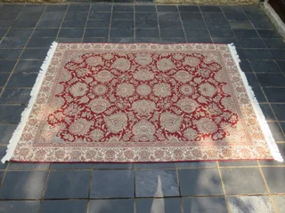 A Persian design Kelim carpet.