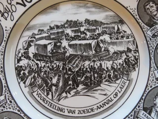 Royal Doulton, 1838-1938 Voortrekker centenary plate