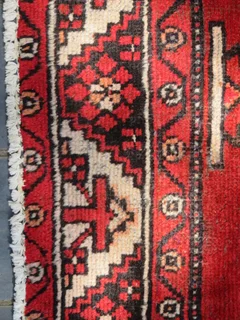 A Persian hand knotted Kordi rug.