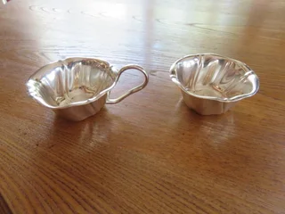 WMF silver plated creamer and sugar bowl