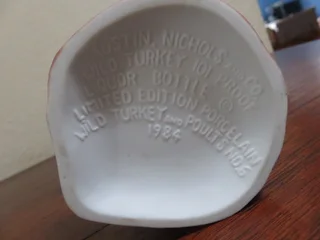 Wild Turkey &amp; Poults No.6 limited edition liquor bottle