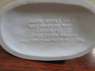 Wild Turkey &amp; Falcon No.11 limited edition liquor bottle