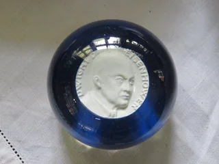 Baccarat crystal paperweight