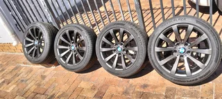 OEM BMW mags with brand new tyres