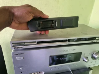 Sony amplifier,DVD player with remote