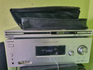 Sony amplifier,DVD player with remote