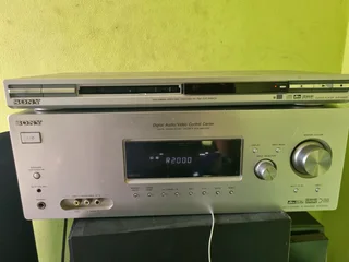 Sony amplifier,DVD player with remote