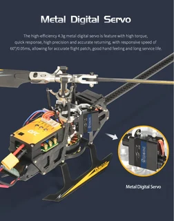 Eachine E150 2.4G 6CH 6-Axis Gyro 3D6G Dual Brushless Direct Drive Motor Flybarless RCHelicopter RTF