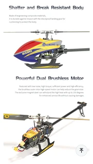 Eachine E150 2.4G 6CH 6-Axis Gyro 3D6G Dual Brushless Direct Drive Motor Flybarless RCHelicopter RTF